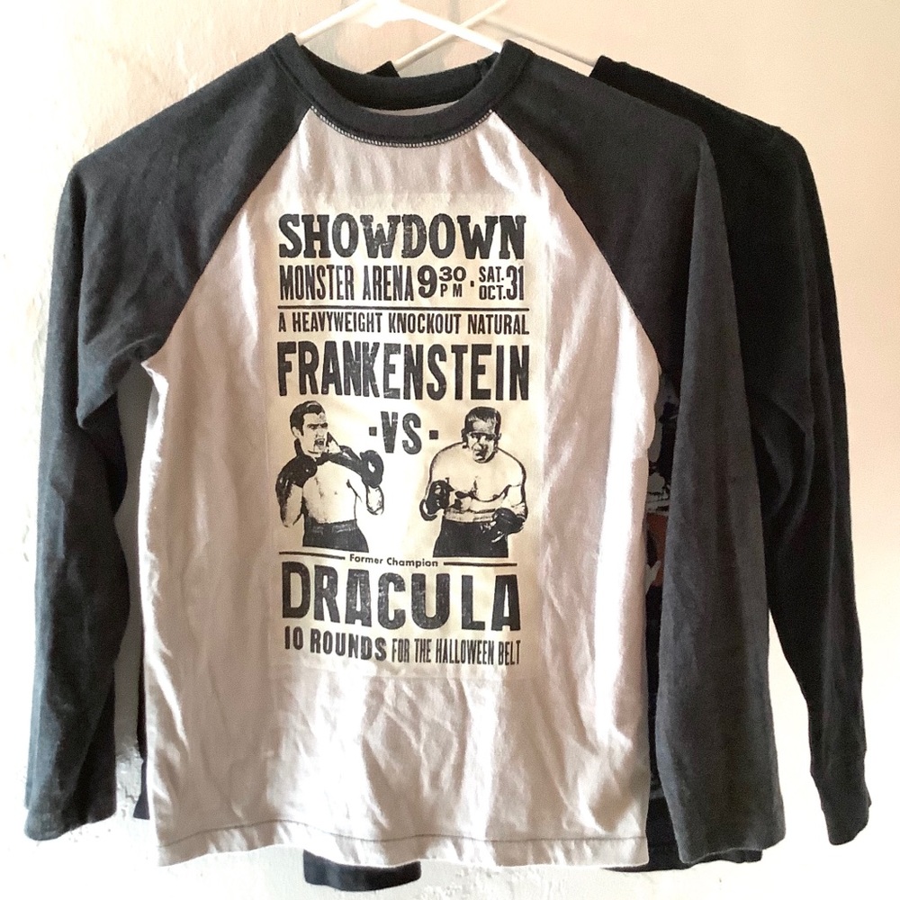 Gap Boys Halloween Long Sleeve Tees (2 pack)